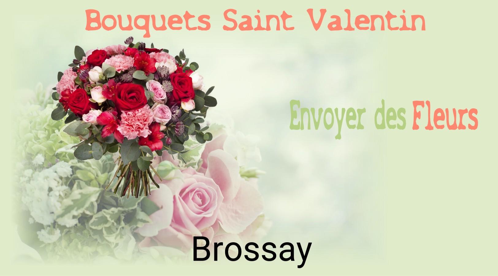Roses de Saint-Valentin livrées à Brossay
